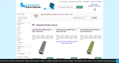 Desktop Screenshot of nakupnicentrum.net
